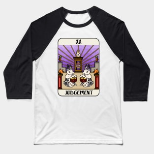 Judgemental INFJ Tarot Vintage English Spot Rabbit Easter Celebration Baseball T-Shirt